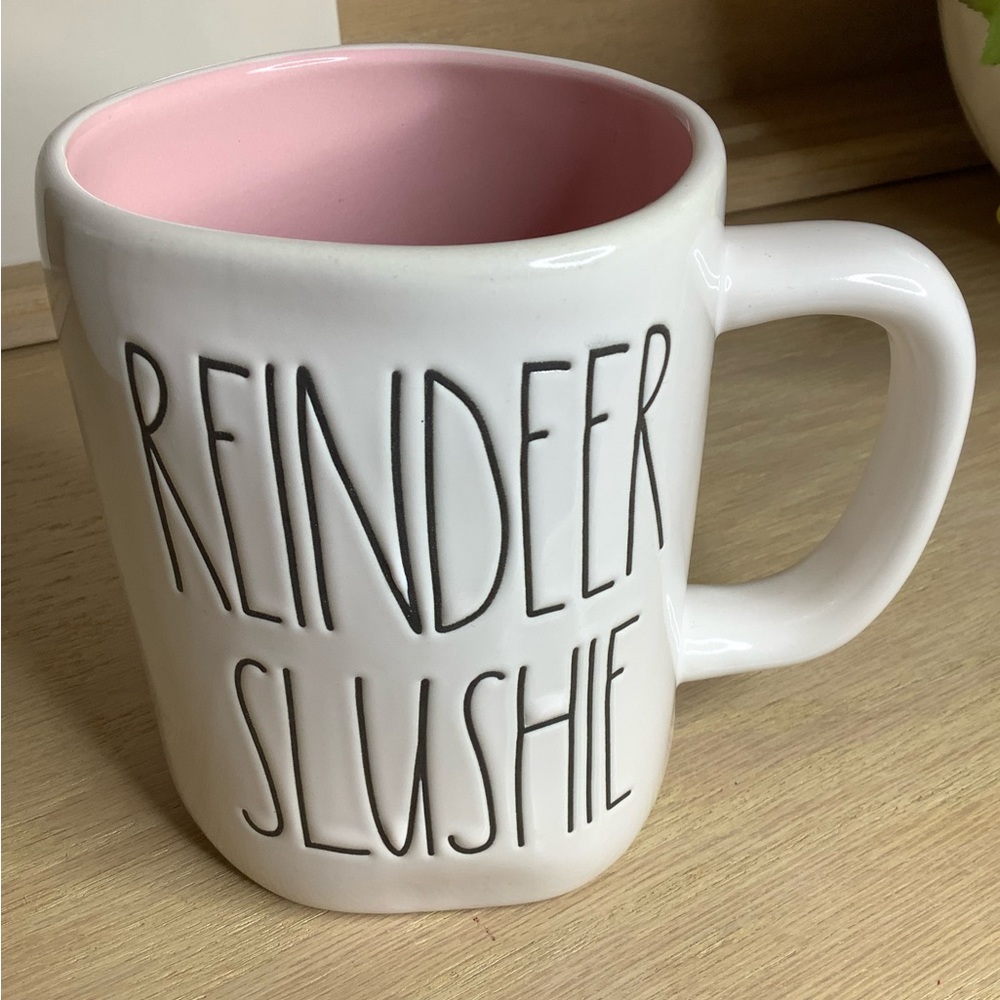 🆕 Rae Dunn REINDEER SLUSHIE Christmas Holiday Coffee Tea Cocoa Mug